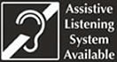 assisitive listening system available